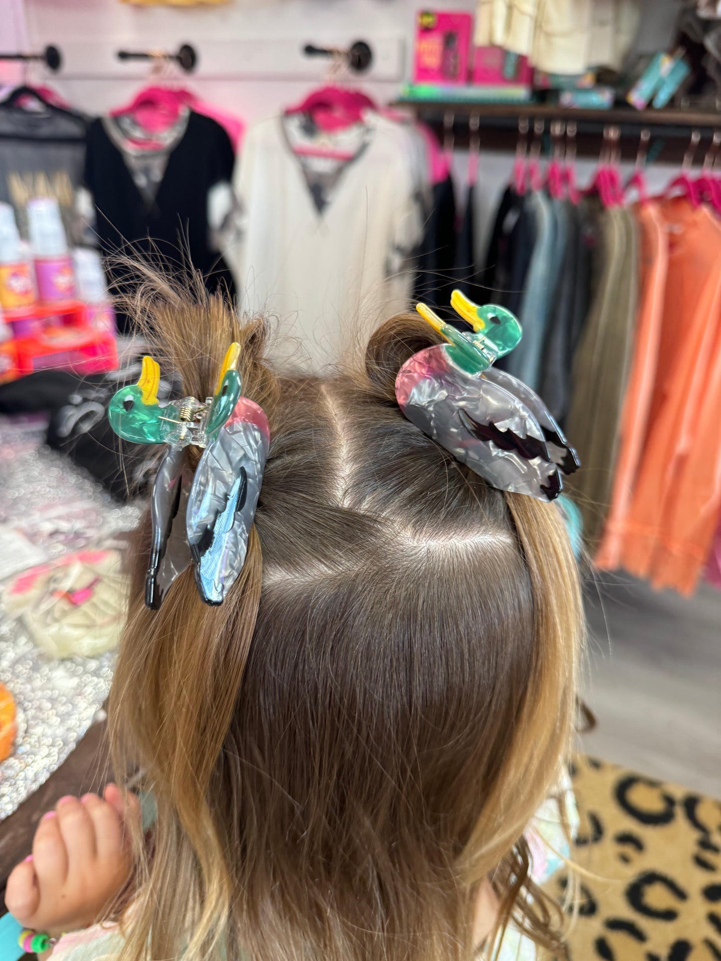 Mallard Hair Clip