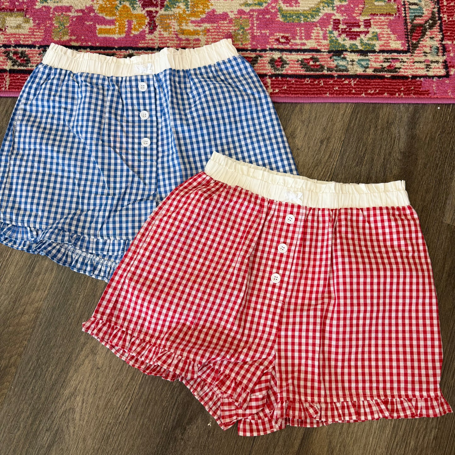 Gingham Shorts