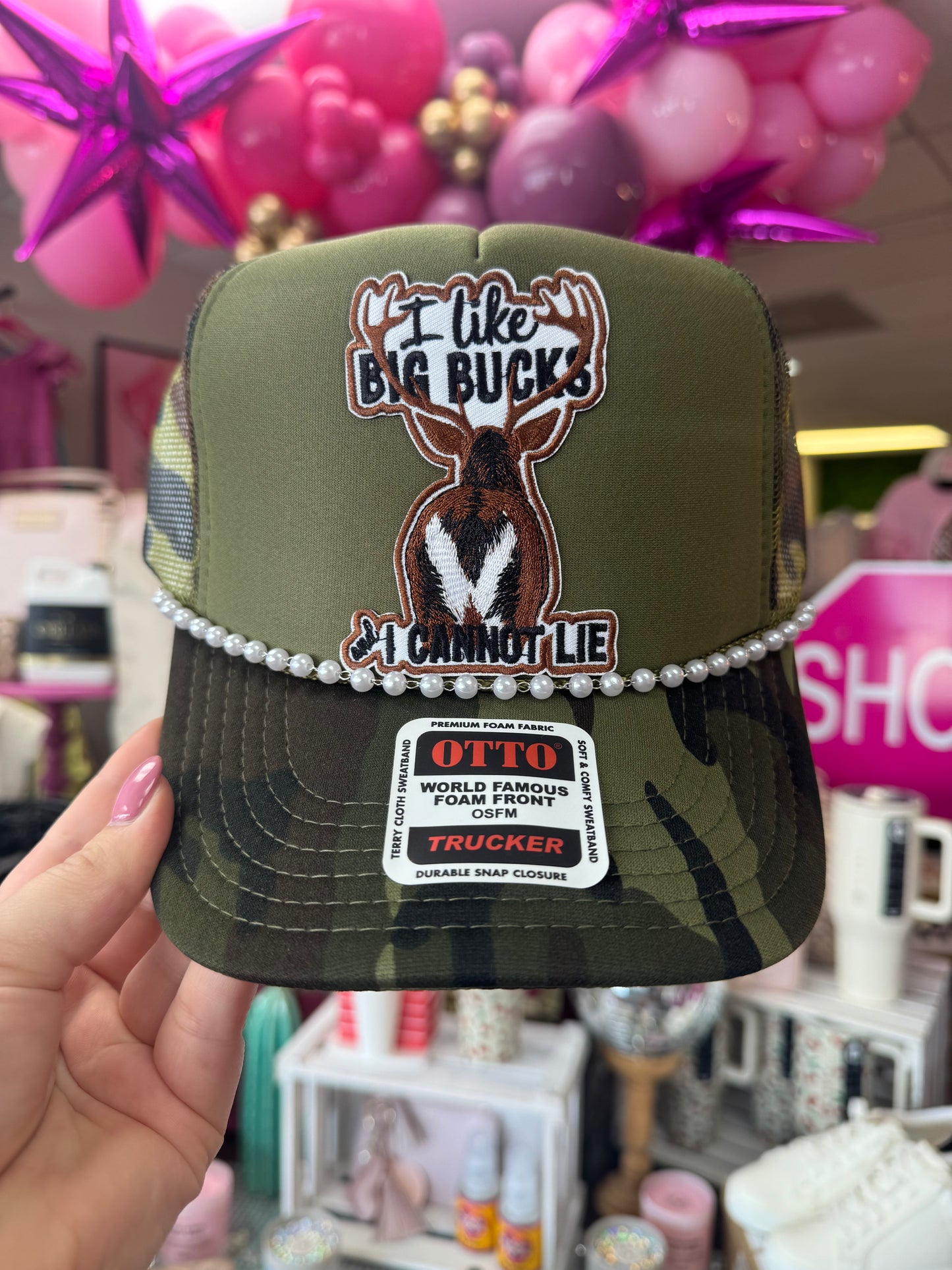 I like big bucks Trucker Hat