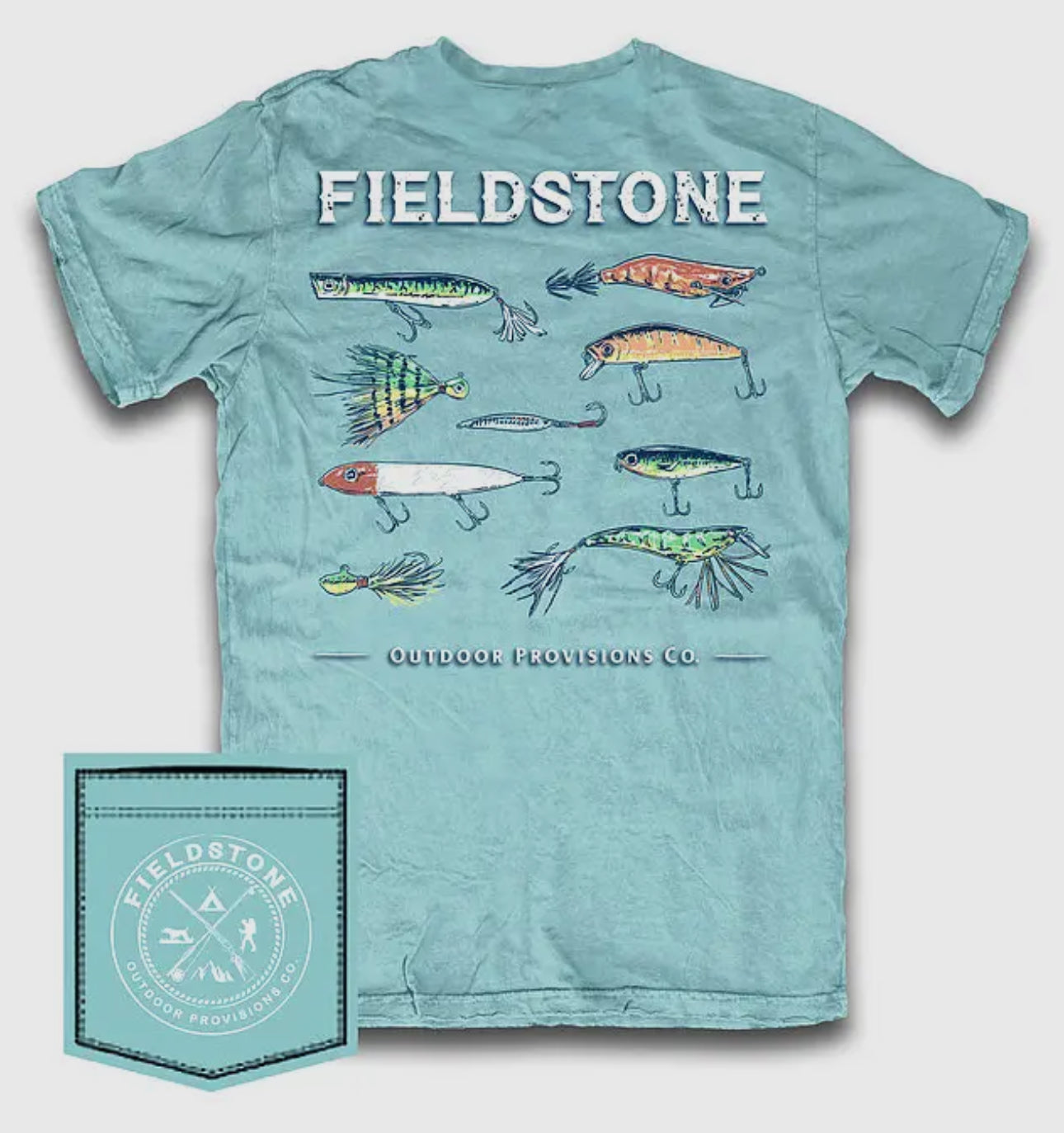 Fieldstone Fishing Lures Tee