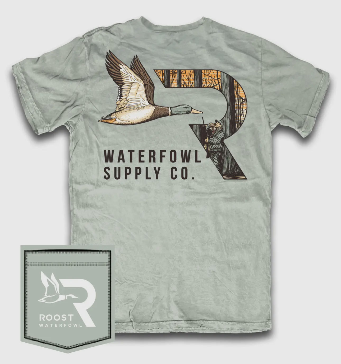 Fieldstone Roost Mallard Logo Tee