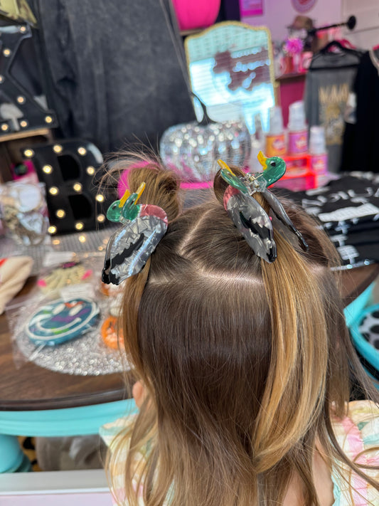 Mallard Hair Clip