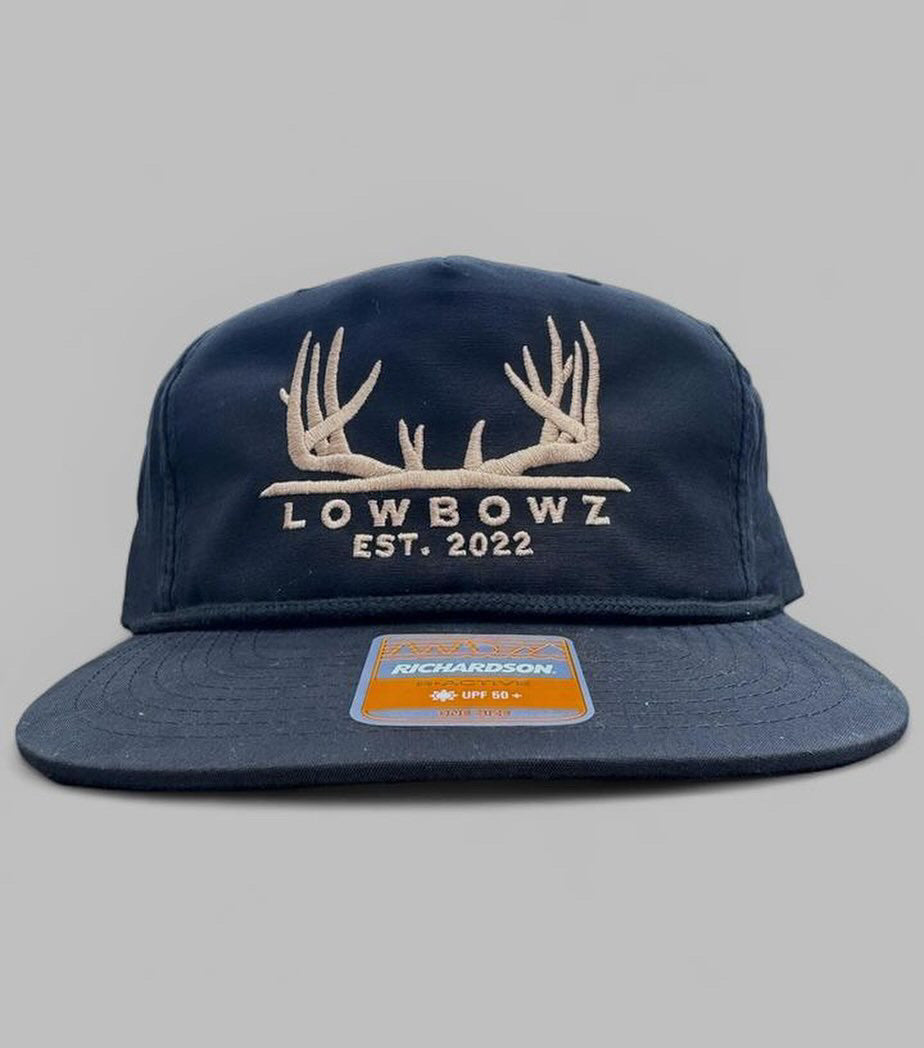 Lowbowz Black Horn Rope Hat