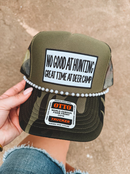 Hunting Season Camo Trucker Hats