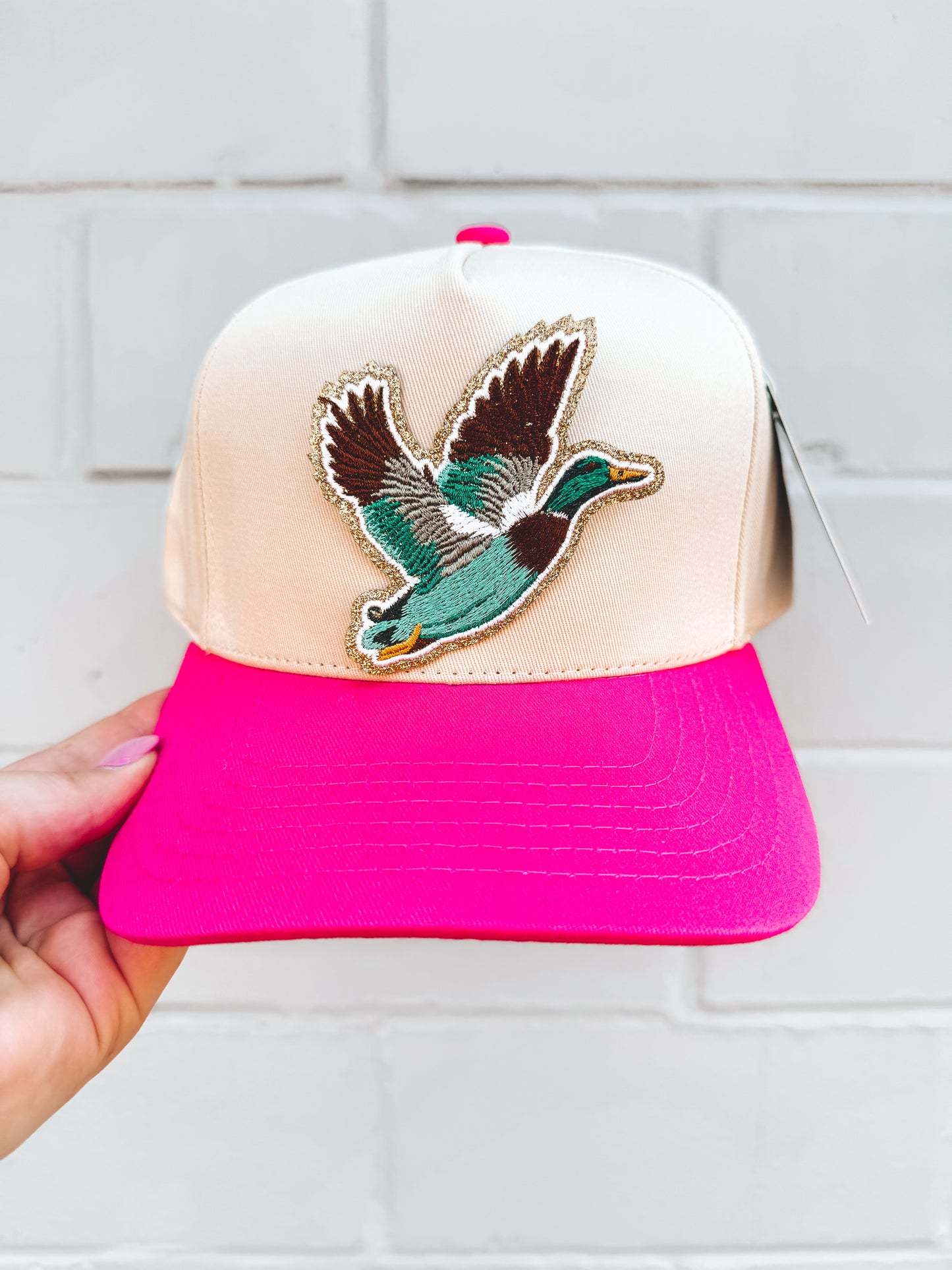 Hot Pink Mallard Snapback