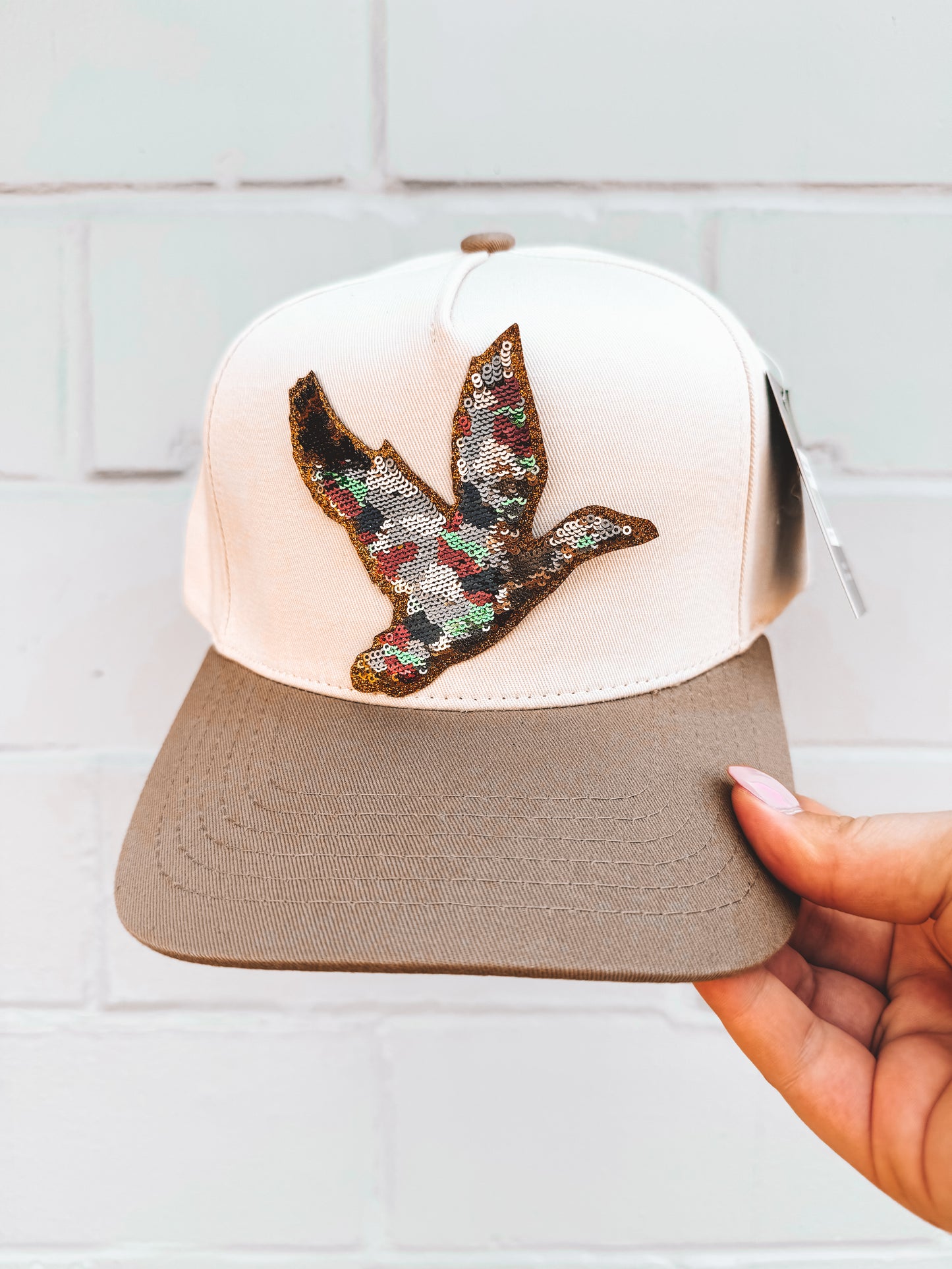 Sequin Mallard Snapback