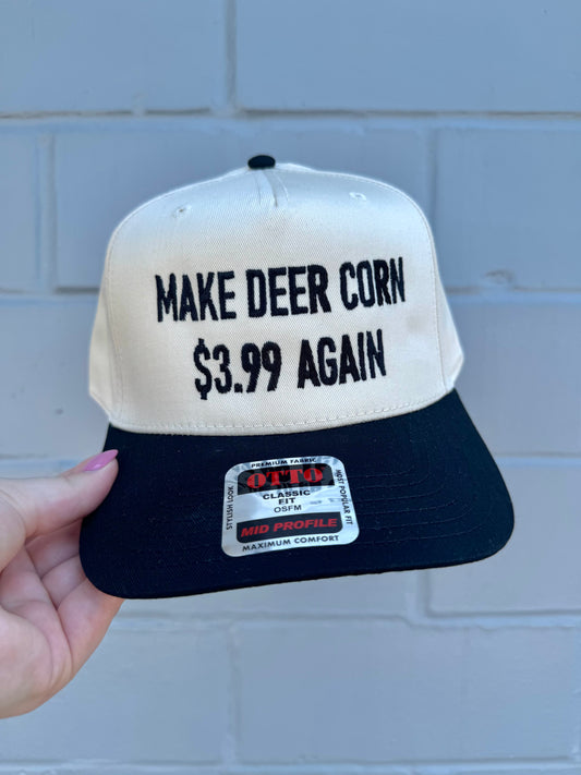 Embroidered Make Deer Corn $3.99 Again Hat
