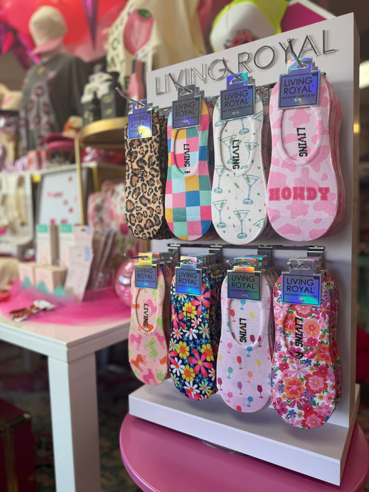 Living Royal No-Show Liner Socks