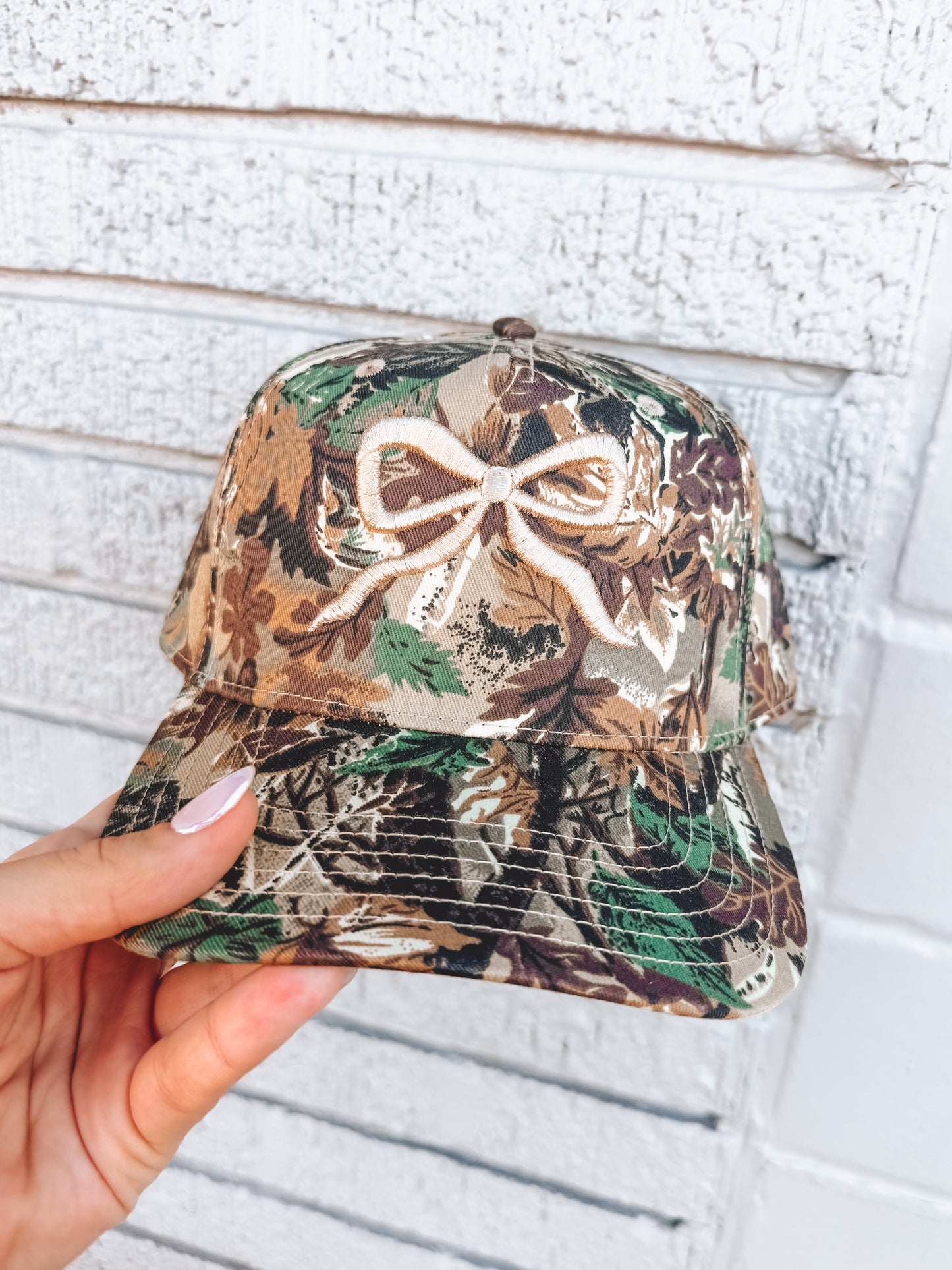 Camo Bow Hat