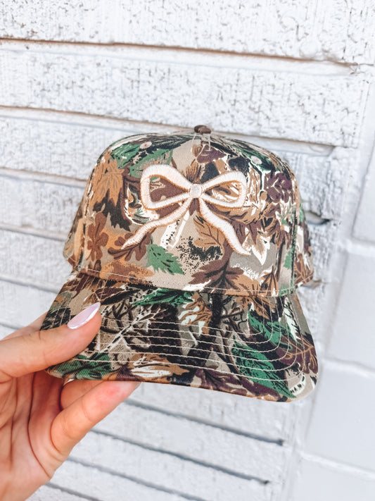 Camo Bow Hat
