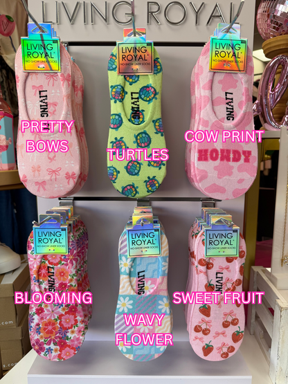 Living Royal No-Show Liner Socks