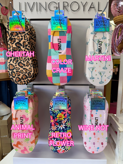 Living Royal No-Show Liner Socks