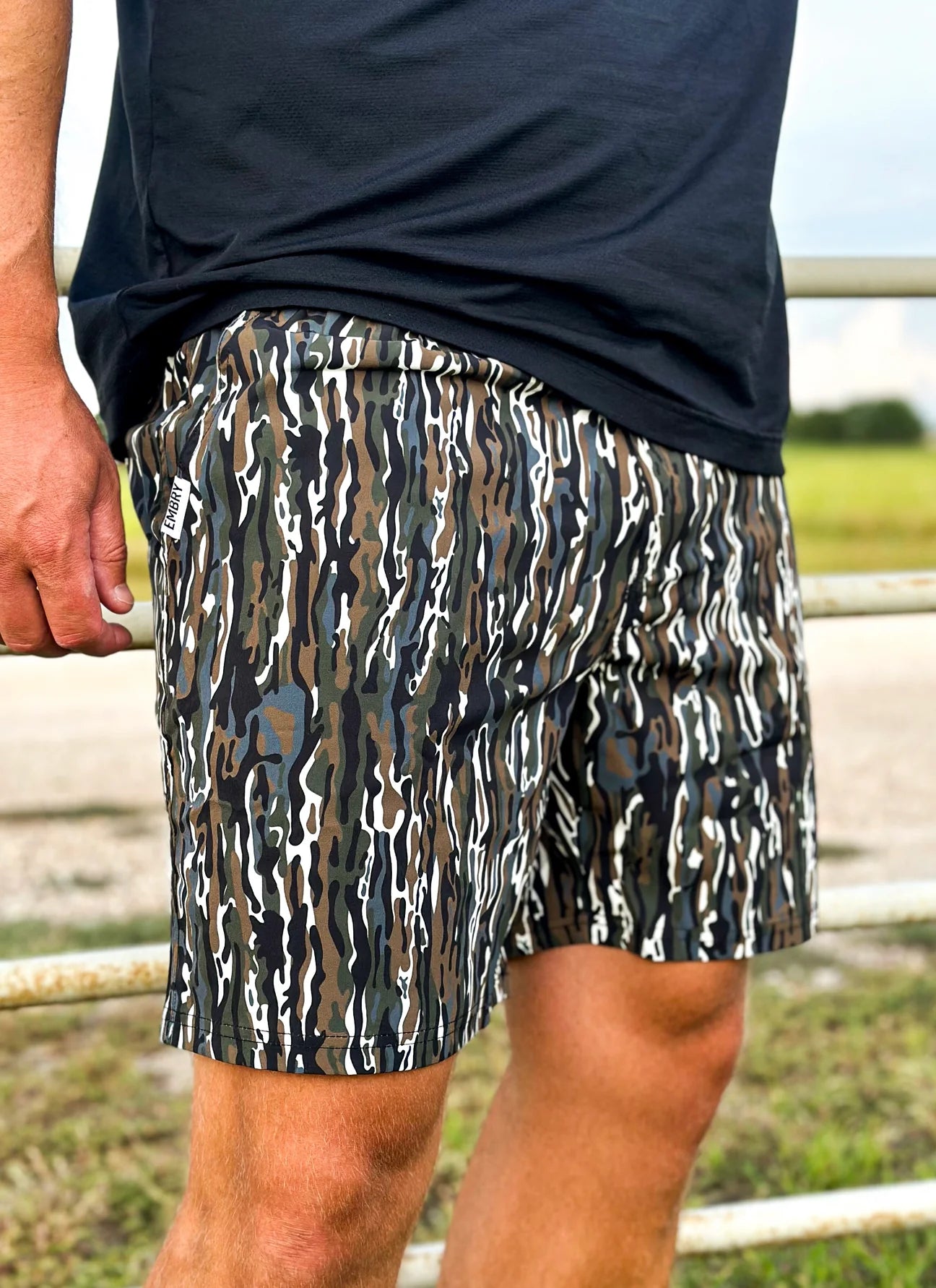 Embry Ranch Camo "All Day" Shorts