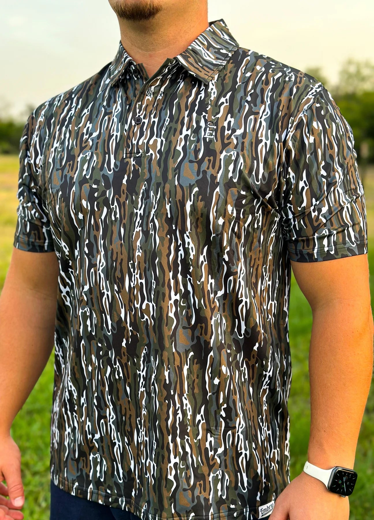 Embry Ranch Camo Polo