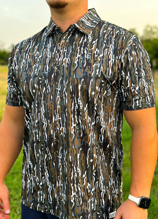 Embry Ranch Camo Polo