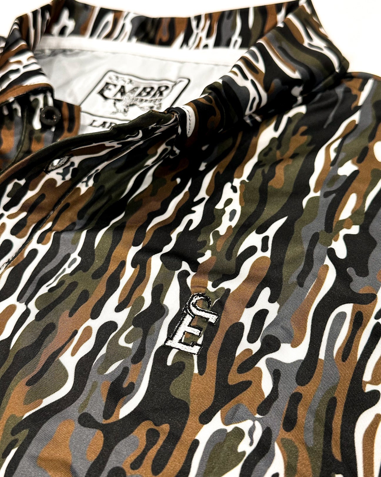 Embry Ranch Camo Polo