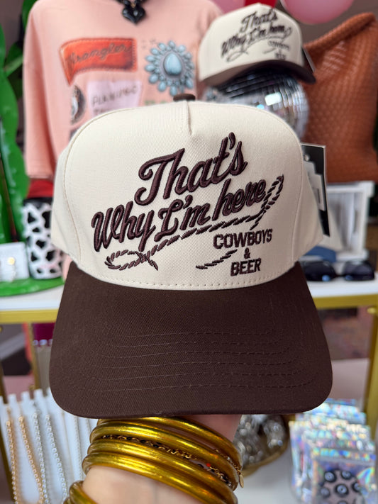 Cowboys & Beer Hat
