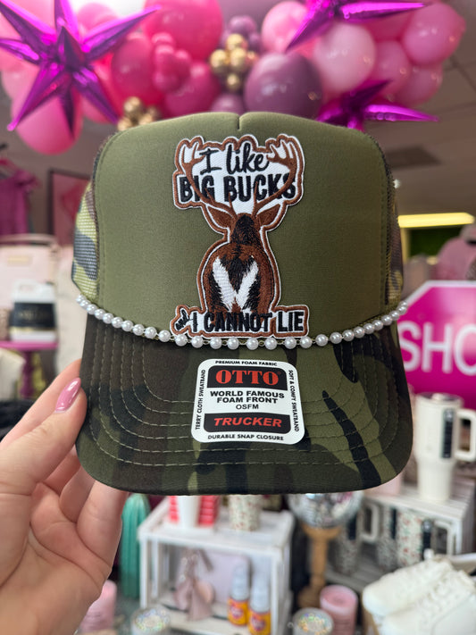 I like big bucks Trucker Hat