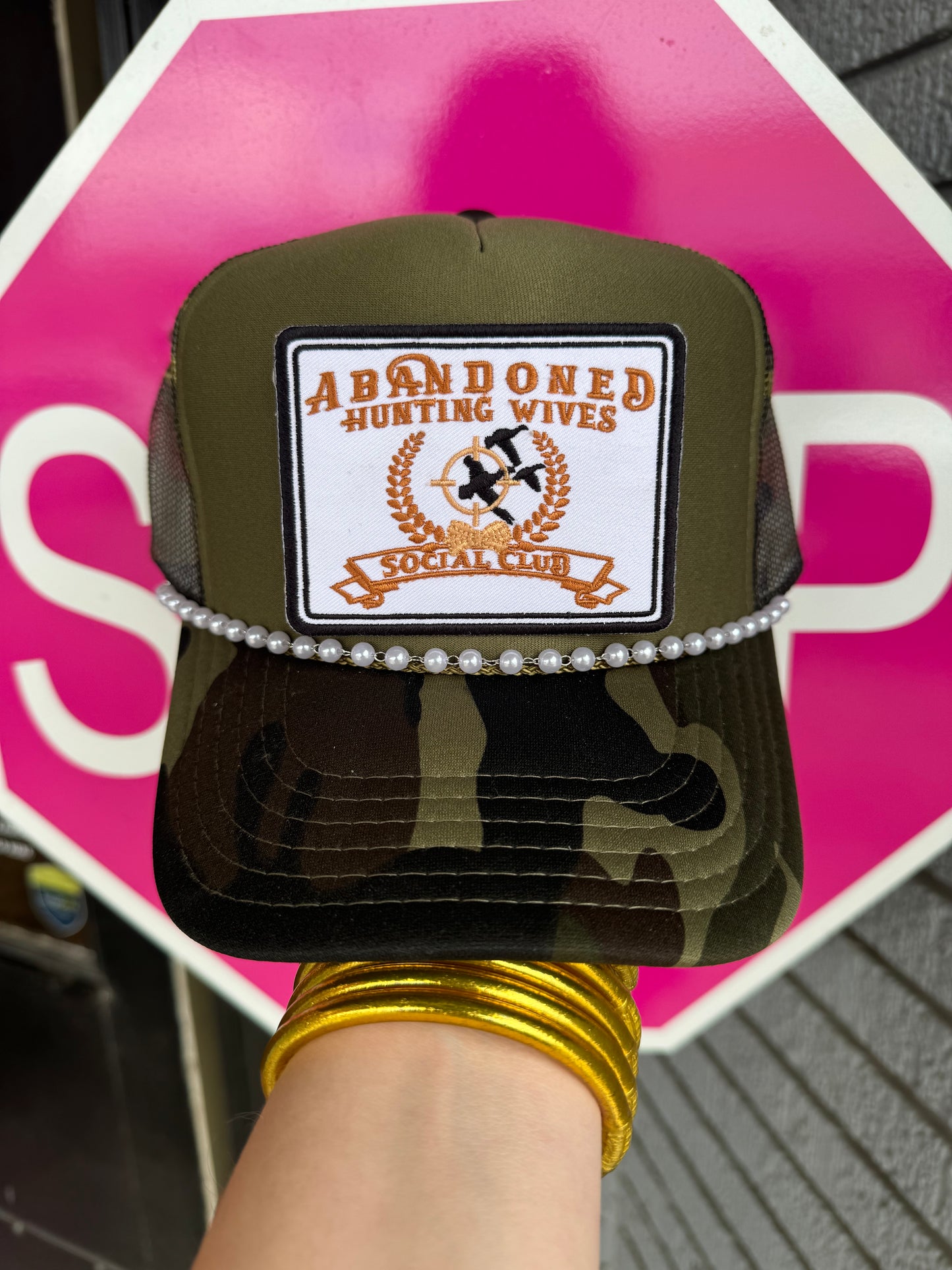 Hunting Wives Social Club Trucker Hat